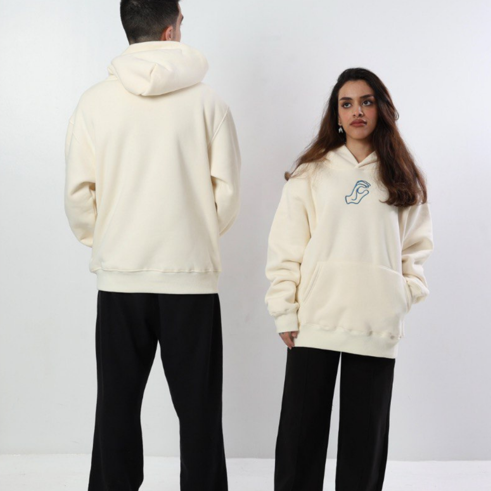Couples Hoodie - Hand Love | Comfortable & All Season Wear